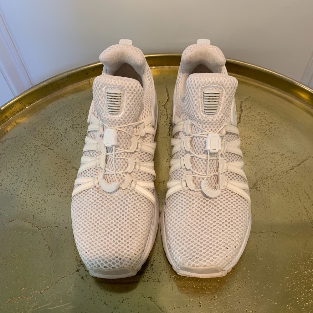 Nike Shox Gravity ‘Triple White’ Running Shoes